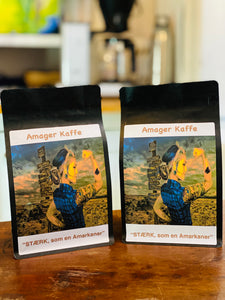 AMAGER KAFFE:  2 bags of 250g whole bean